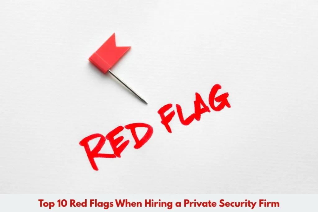 Top 10 Red Flags When Hiring a Private Security Firm - HK Defense Solutions Florida