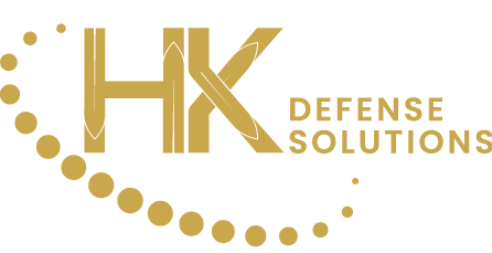 HK Defense Solutions gold logo