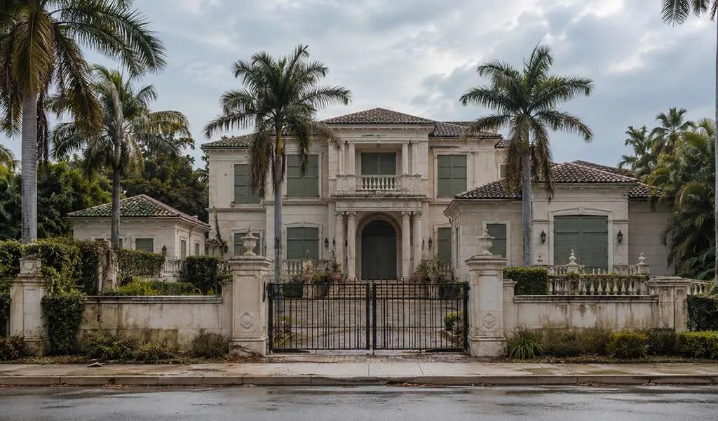 Vacant seasonal Naples estate sitting empty and exposed to title fraud during the off-season
